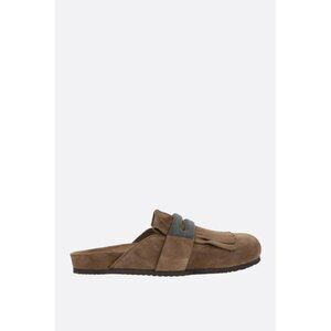 Brunello Cucinelli Suede Slippers IT 41 Women